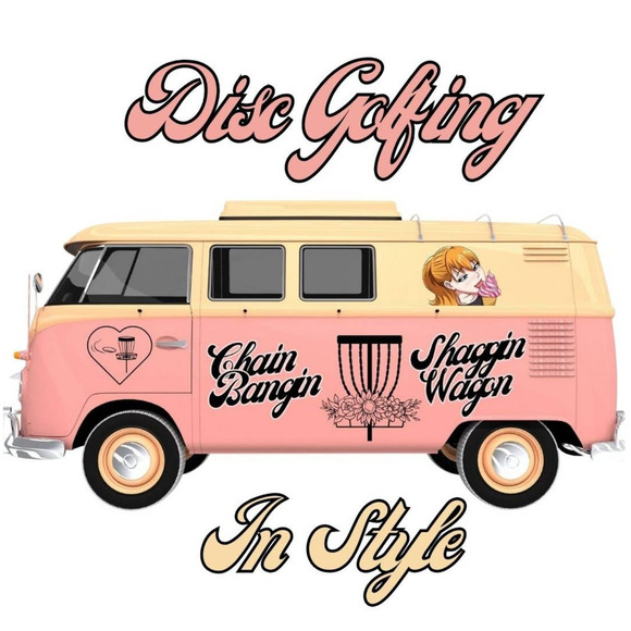 Disc Golf VW BUG SHAGGIN WAGON Mousepad Mouse Pad Computer Golf Gift - Picture 1 of 2